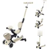 Pack trottinette évolutive go up 360° + casque xxs/xs - sable