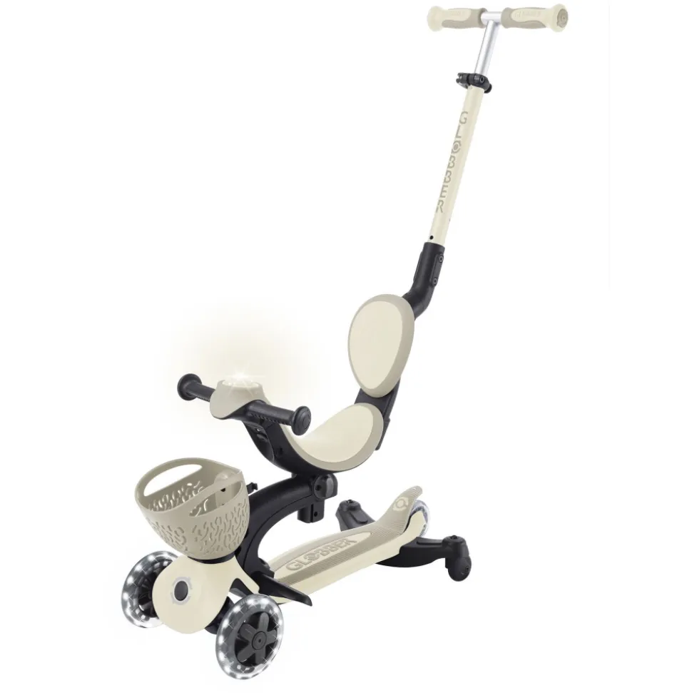 Pack trottinette évolutive go up 360° + casque xxs/xs - sable