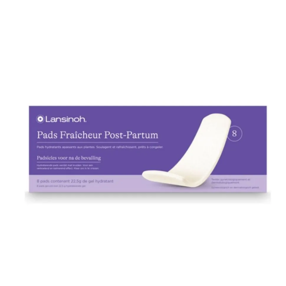 Pads fraîcheur post-partum x8