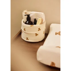 Panier de rangement little waffle mini teddy bear