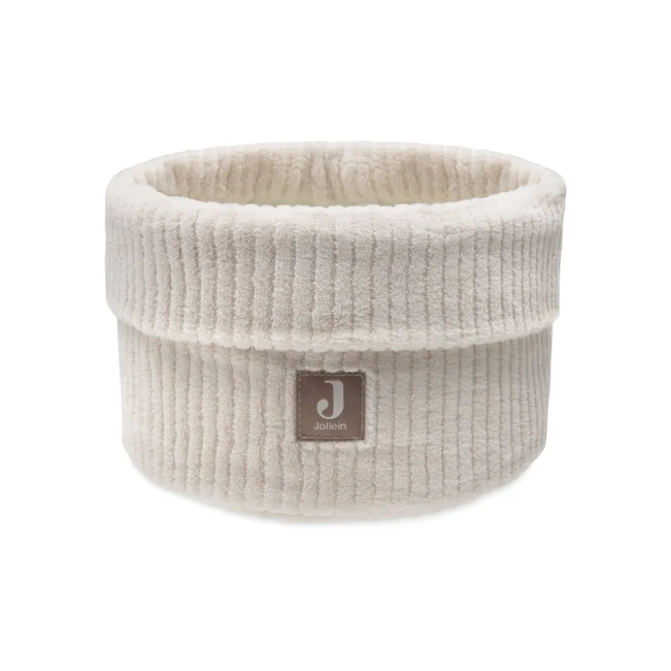 Panier de rangement 14 x 18 cm cloudy rib oatmeal
