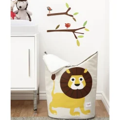 Panier à linge lion