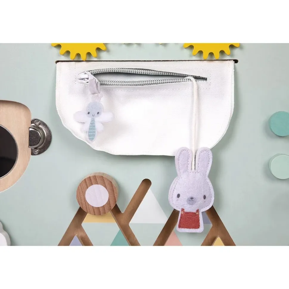 Panneau d'activités en bois busy board ourson pure
