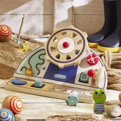 Panneau d'activités en bois tableau de bord bateau