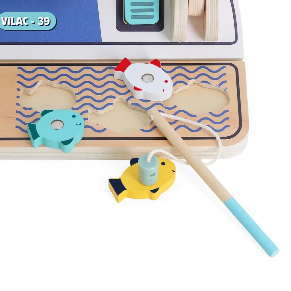 Panneau d'activités en bois tableau de bord bateau