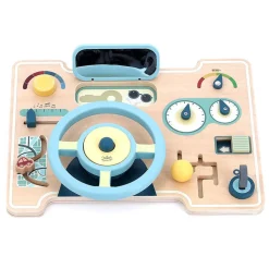 Panneau d'activités en bois tableau de bord voiture