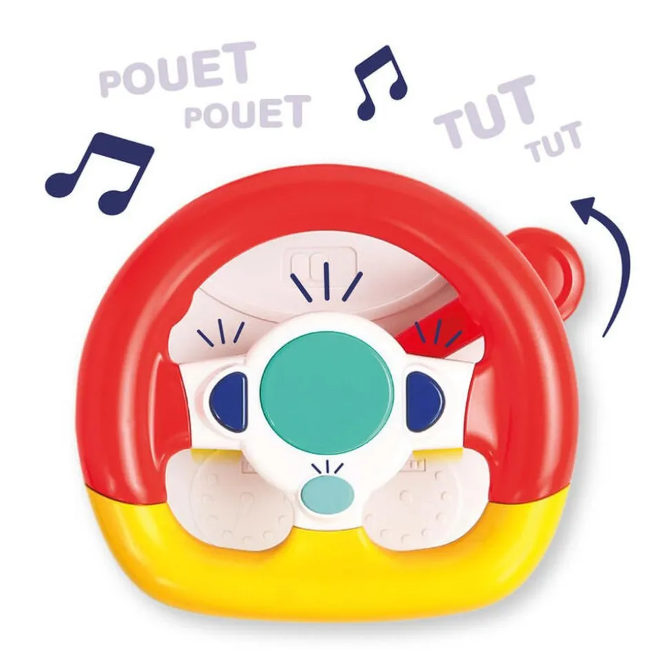 Panneau d'activités volant de voiture