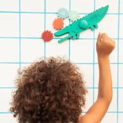 Panneau de bain jeu d'équilibre balancier crocodile