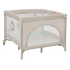 Parc bébé mille plus 100x100 cm pliable avec matelas grey beige