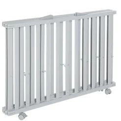 Parc bébé pliable 74 x 100 cm taupe