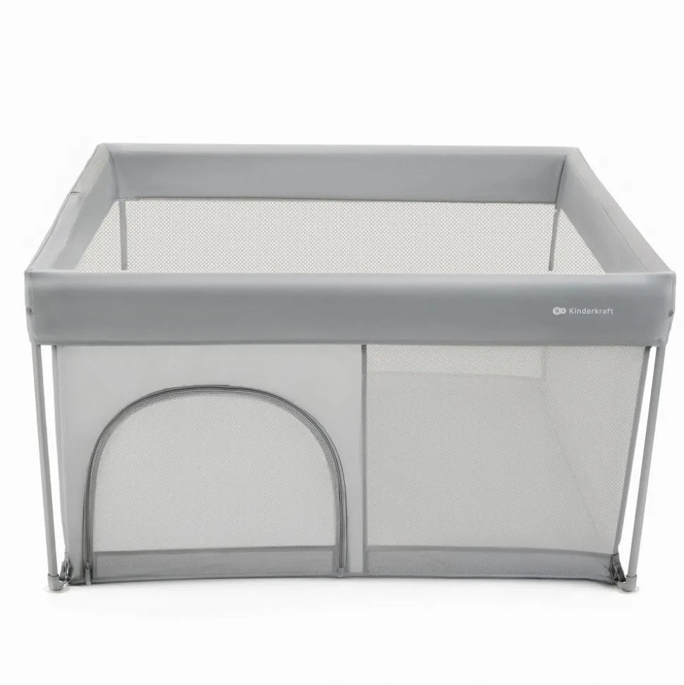 Parc bébé pliable ziki gris