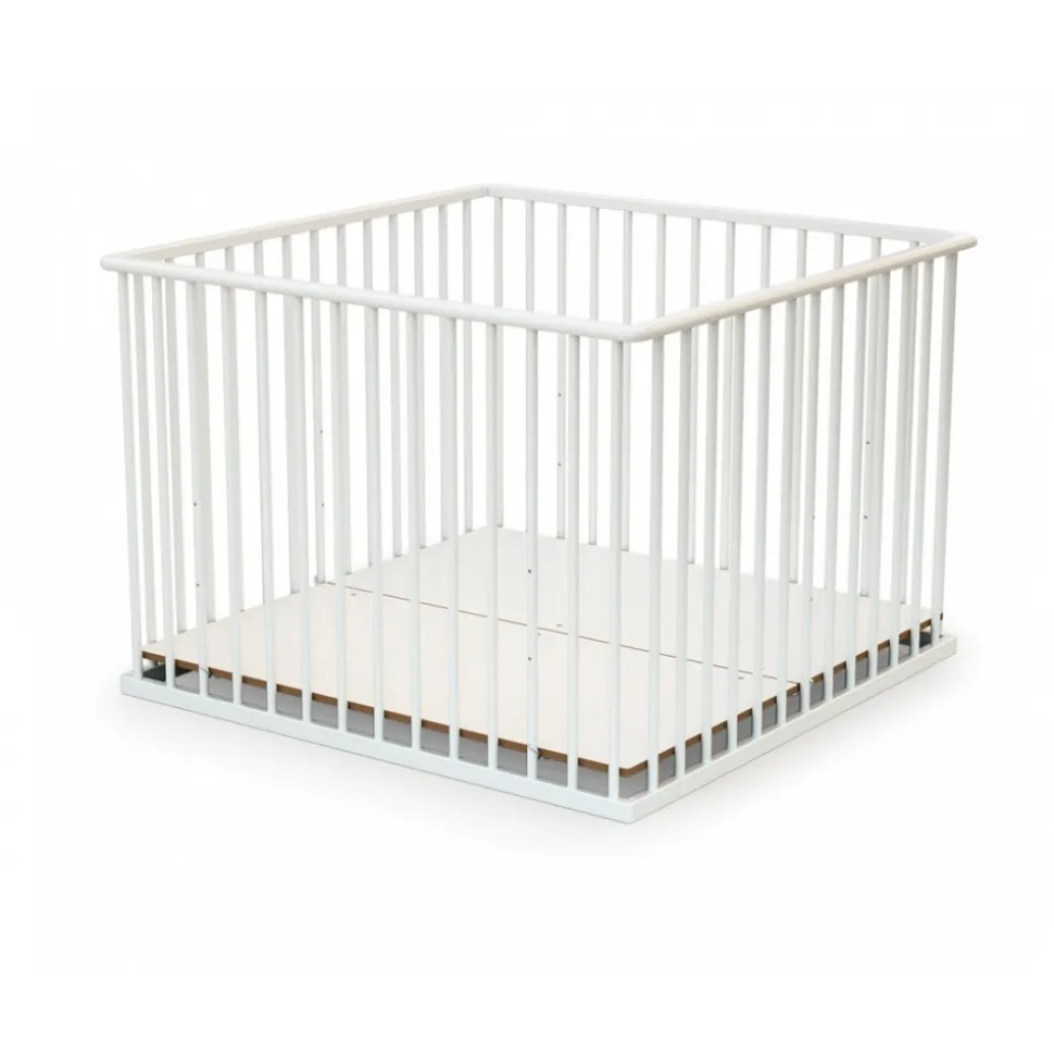 Parc bébé 100x100 cm webaby blanc