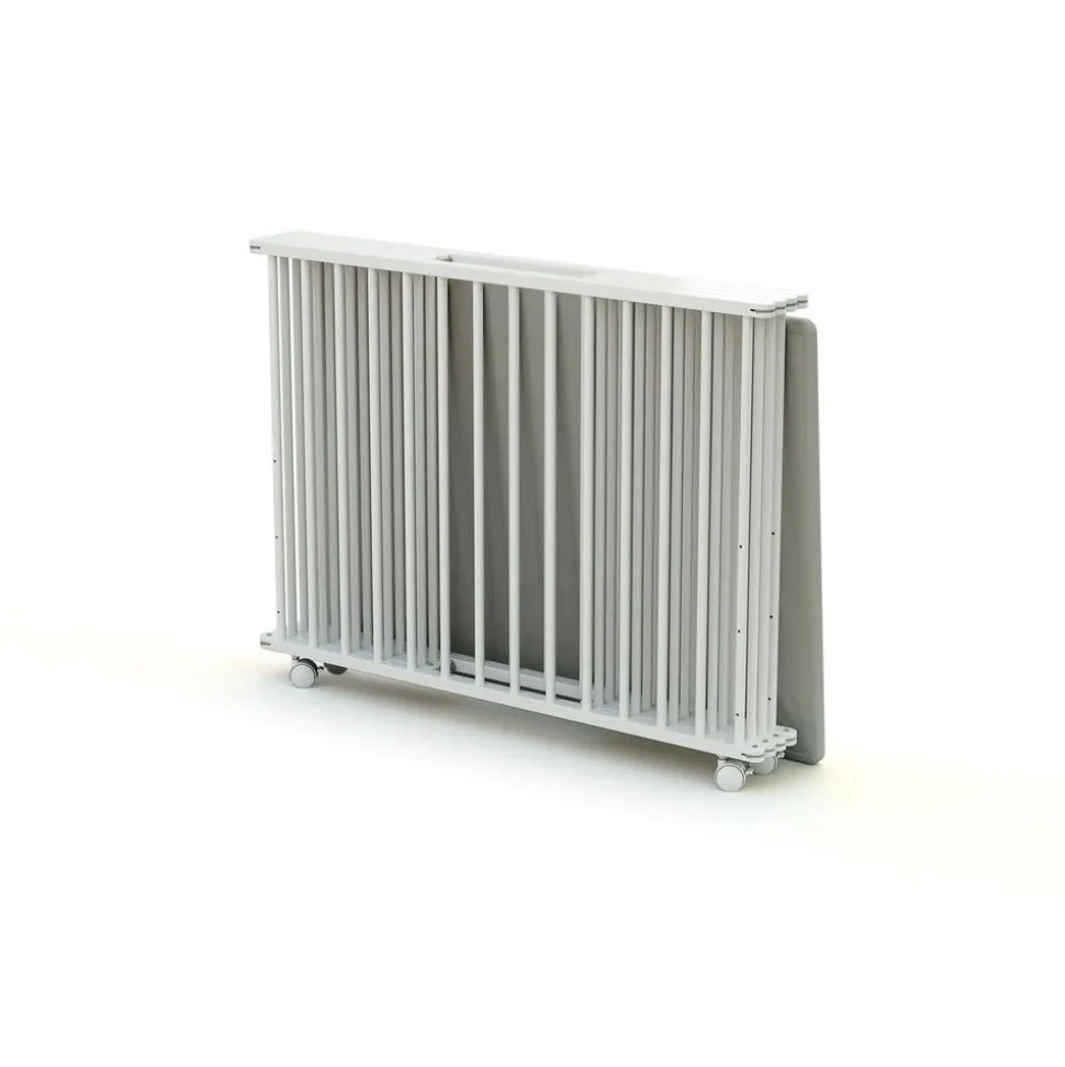 Parc pliant webaby blanc et gris 70x100