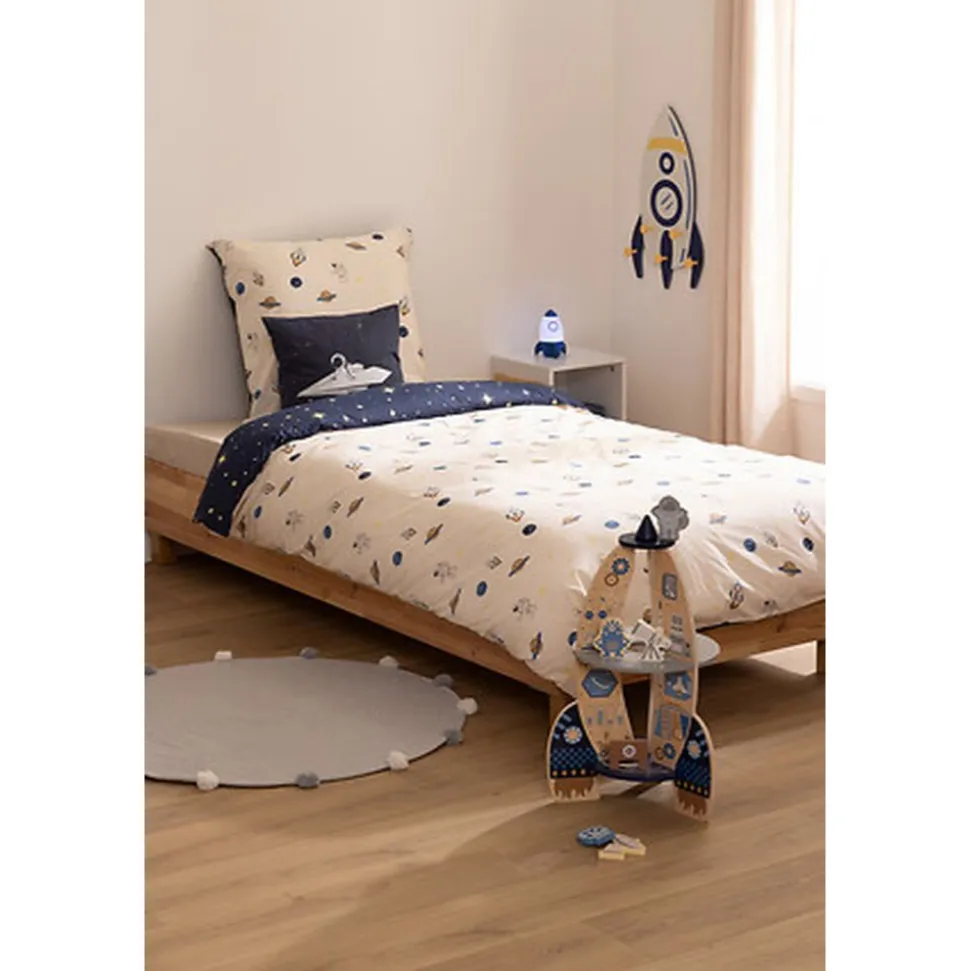 Parure de lit enfant espace 140x200 cm