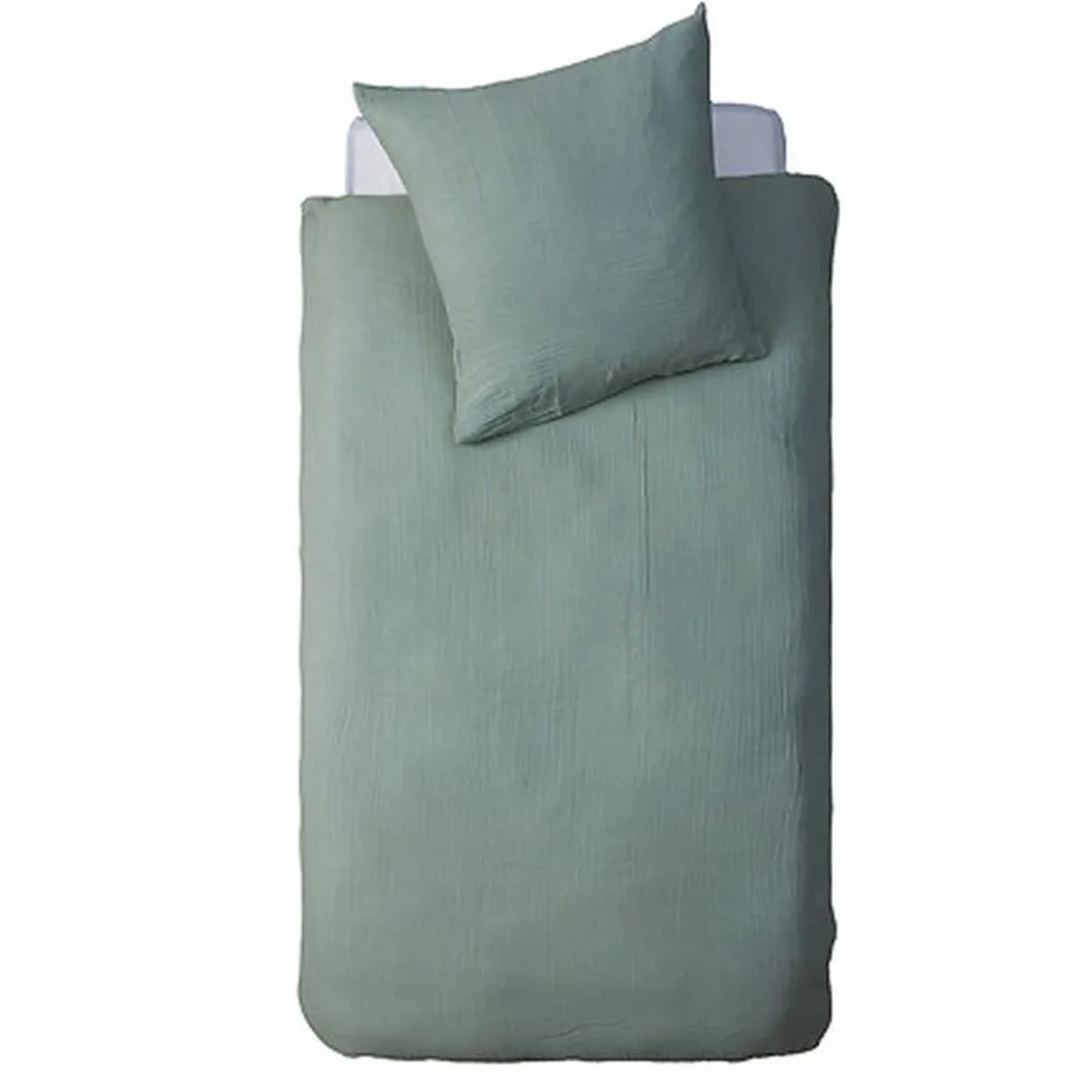 Parure de lit enfant 140x200 cm vert