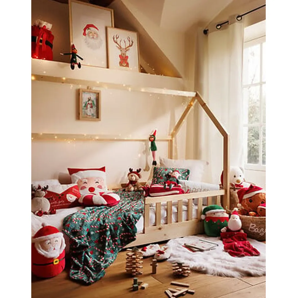 Parure de lit 140 x 200 cm gaze de coton blanc