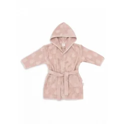 Peignoir enfant éponge 3-4 ans miffy jacquard wild rose