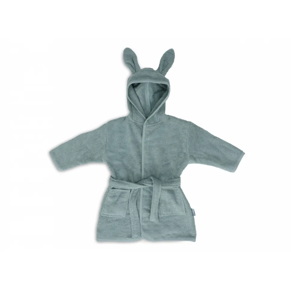 Peignoir enfant éponge 1-2 ans sea green