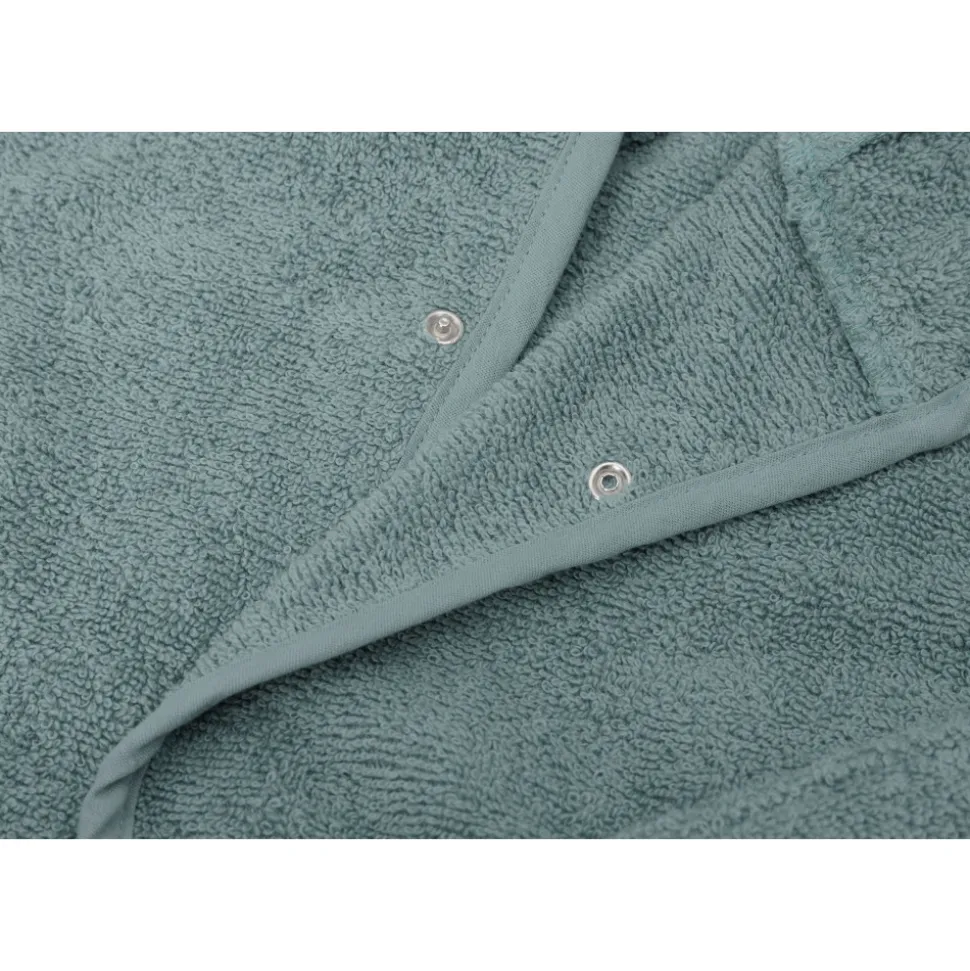 Peignoir enfant éponge 3-4 ans sea green