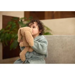 Peignoir enfant éponge 3-4 ans sea green