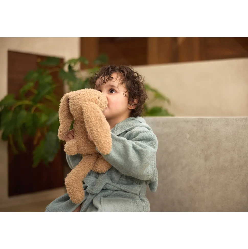 Peignoir enfant éponge 3-4 ans sea green