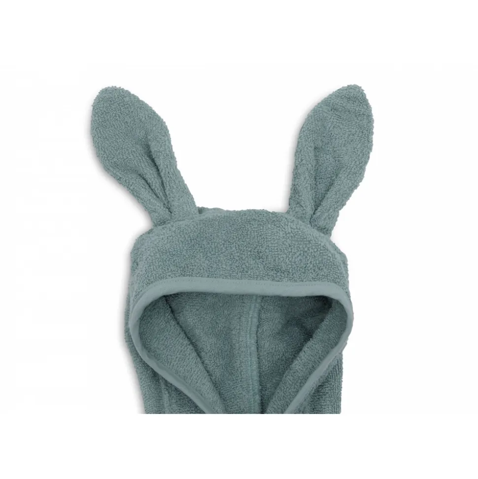 Peignoir enfant éponge 3-4 ans sea green