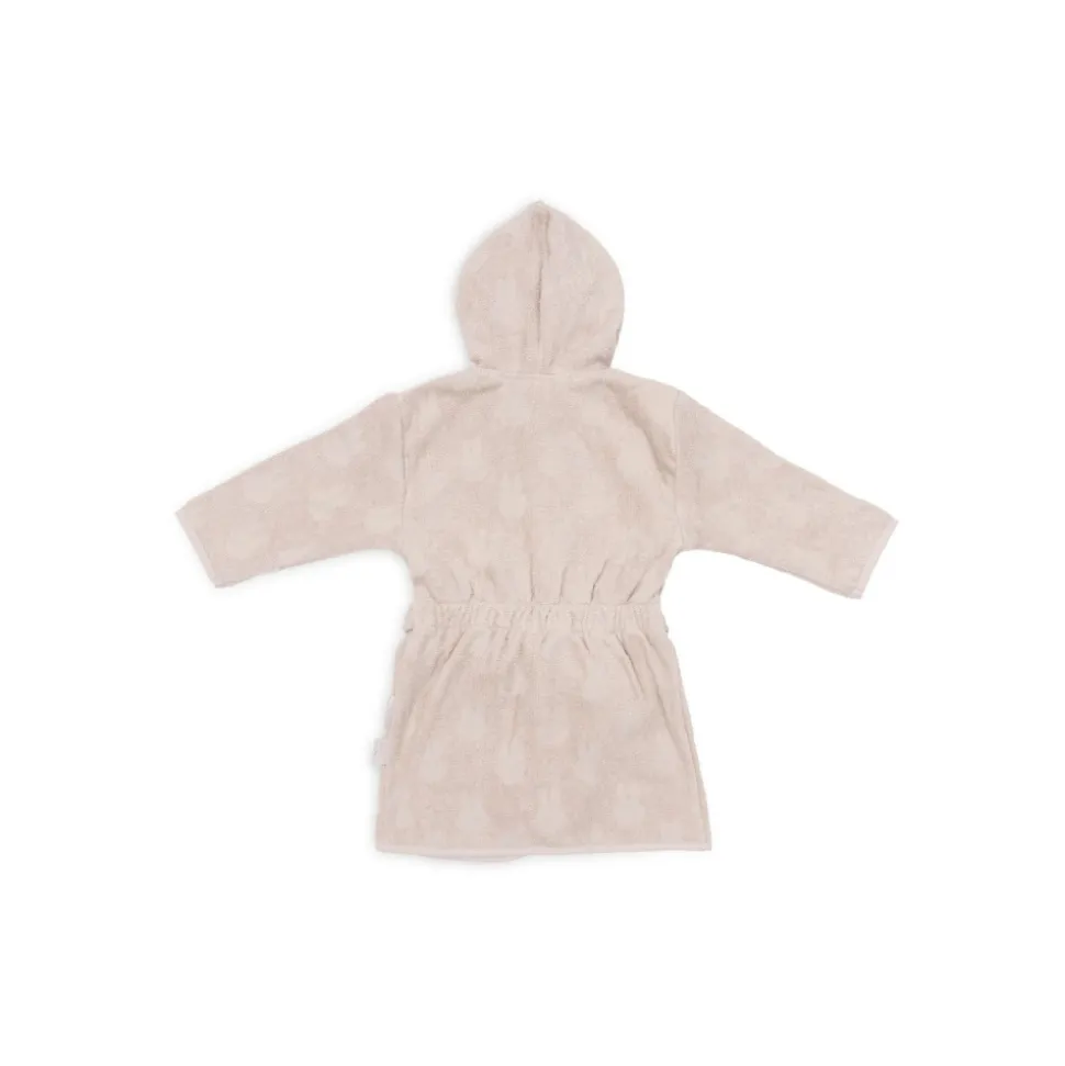 Peignoir éponge 1-2 ans miffy jacquard nougat