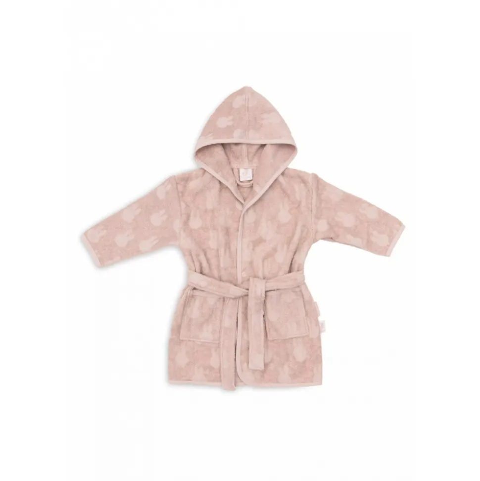 Peignoir éponge 1-2 ans miffy jacquard wild rose