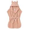 Peignoir éponge 2-4 ans mocha