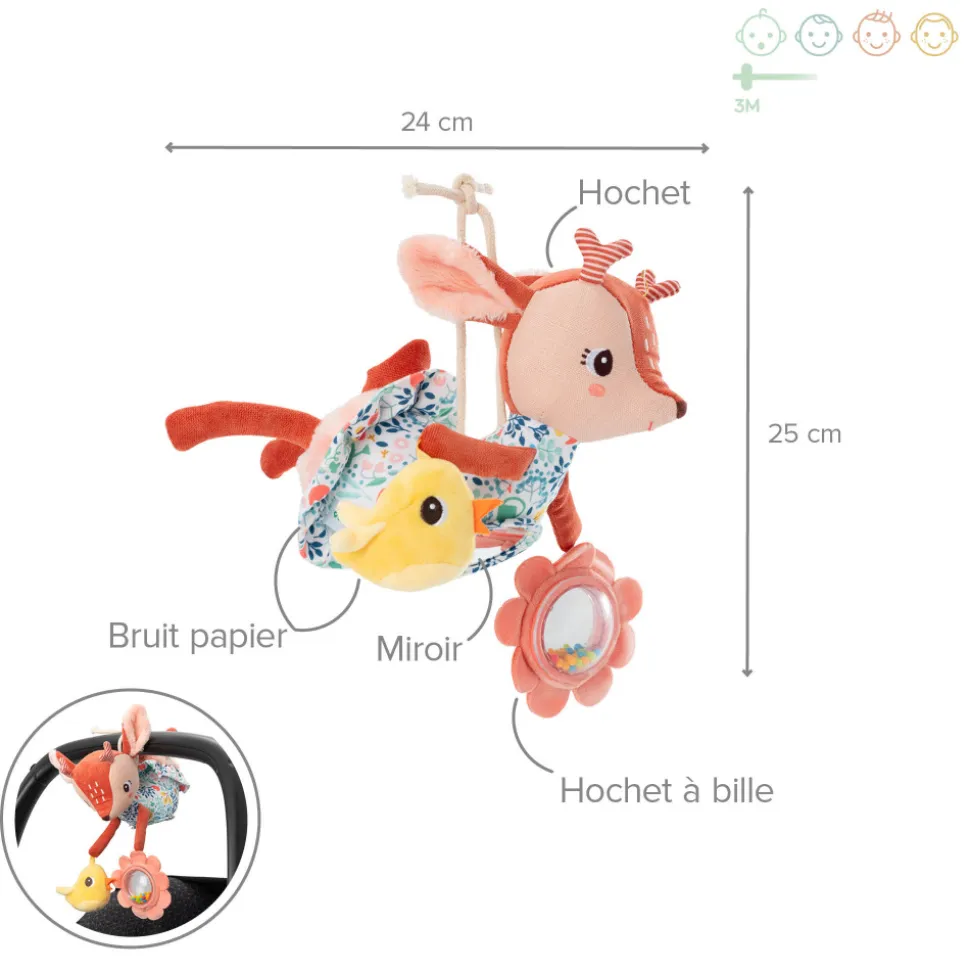Peluche acti-nomade stella