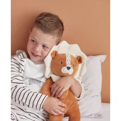 Peluche babou medium en veloudoux caramel