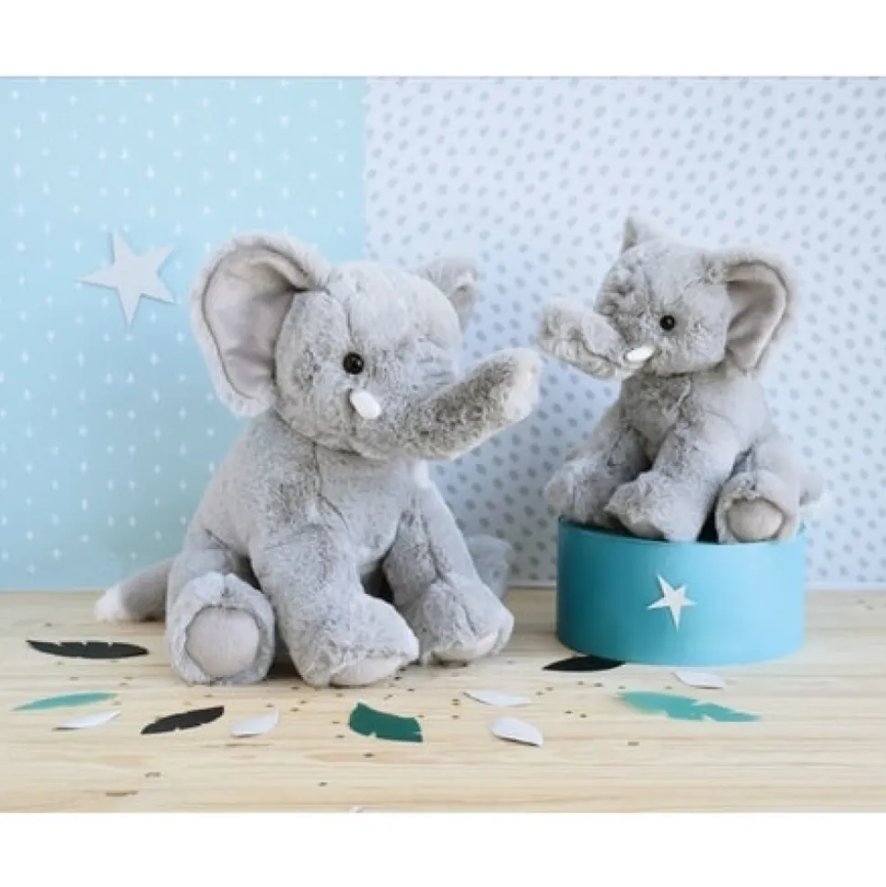 Peluche bébé elephant'dou 25 cm