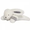 Peluche bébé happy glossy pompon blanc