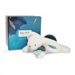 Peluche bébé happy pop pompon paon
