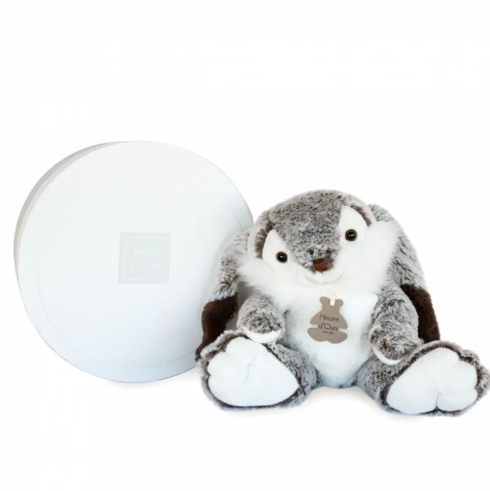 Peluche bébé lapin marius 30 cm