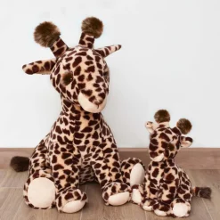 Peluche bébé lisi la girafe naturelle 50 cm