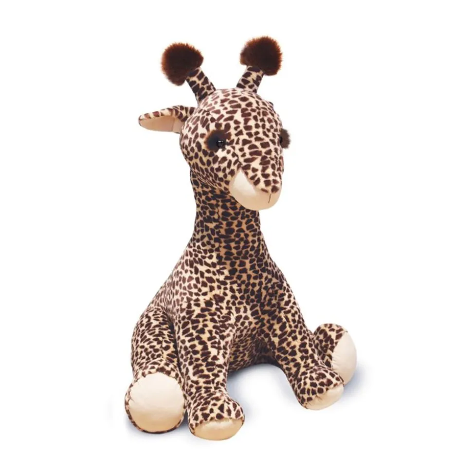 Peluche bébé lisi la girafe naturelle xxl 100 cm