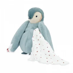 Peluche à bisous pingouin vert