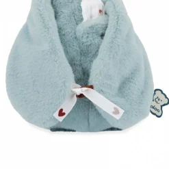 Peluche à bisous pingouin vert