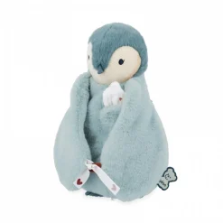 Peluche à bisous pingouin vert