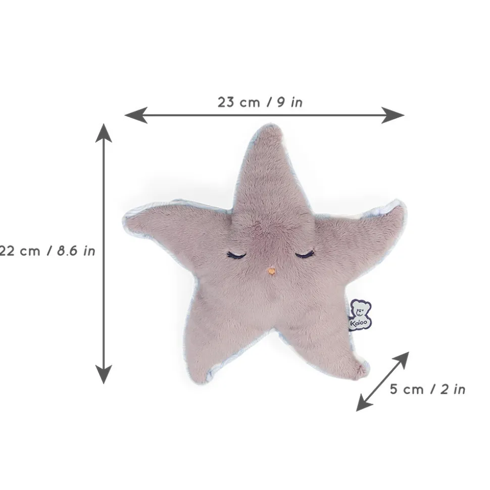 Peluche bouillotte etoile de mer small