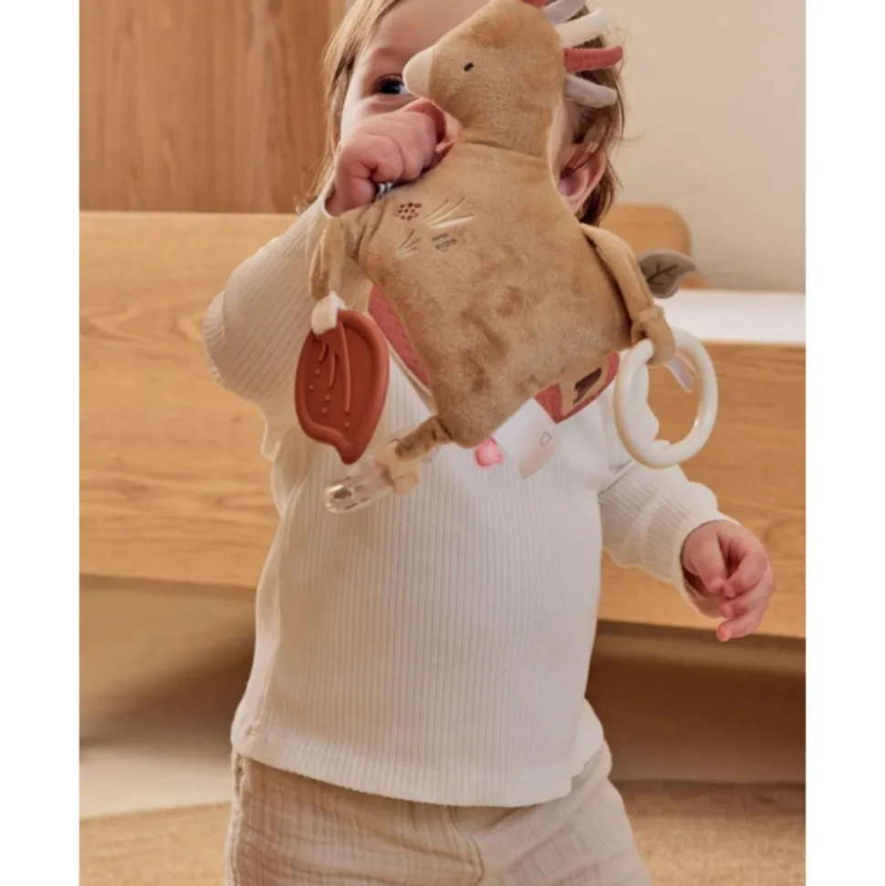 Peluche d'activité de voyage - cheval toffee