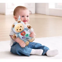 Peluche d'activité léon, mon lumi ourson