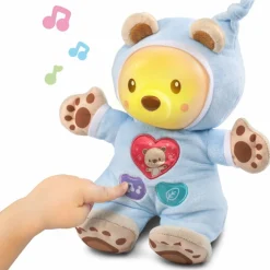 Peluche d'activité léon, mon lumi ourson