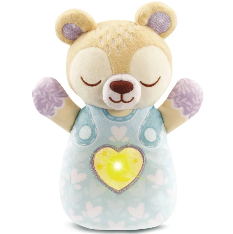 Peluche d'activité mon ourson lumi dodo