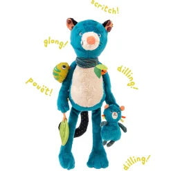 Peluche d'activités dans la jungle - panthère
