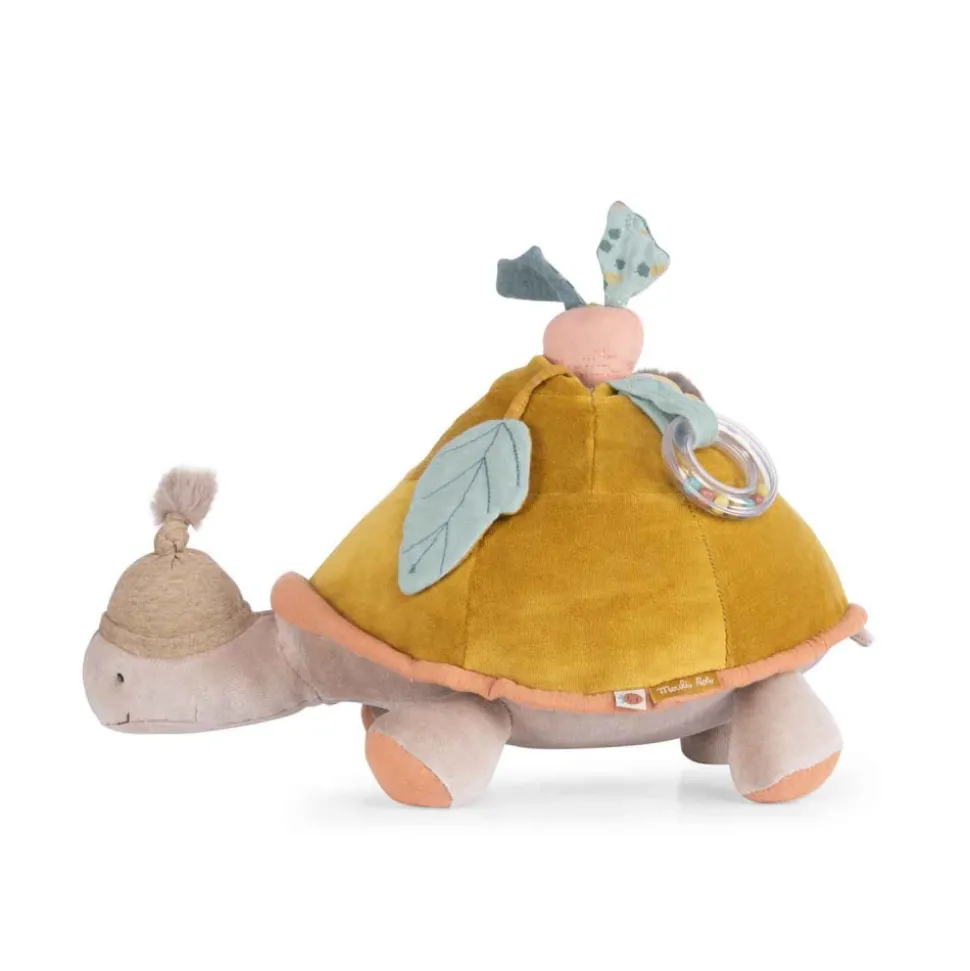 Peluche d'activités géante trois petits lapins - tortue