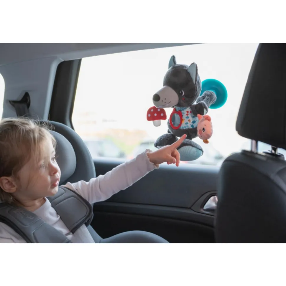 Peluche d'activités nomade louis