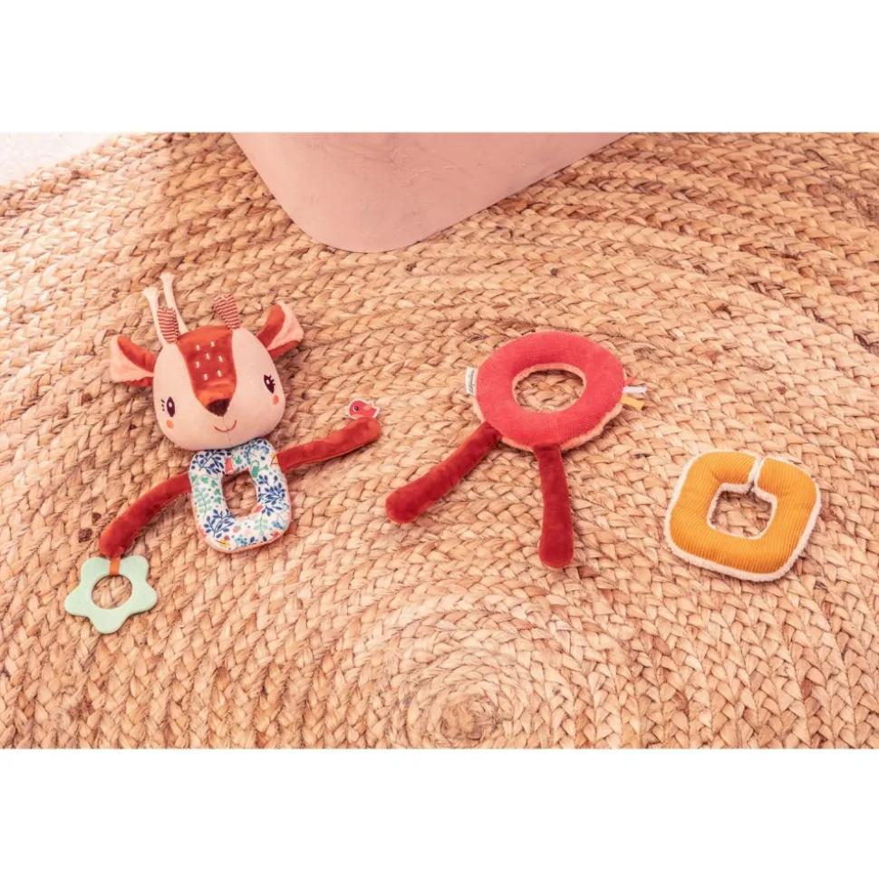 Peluche d'activités sensorielles stella