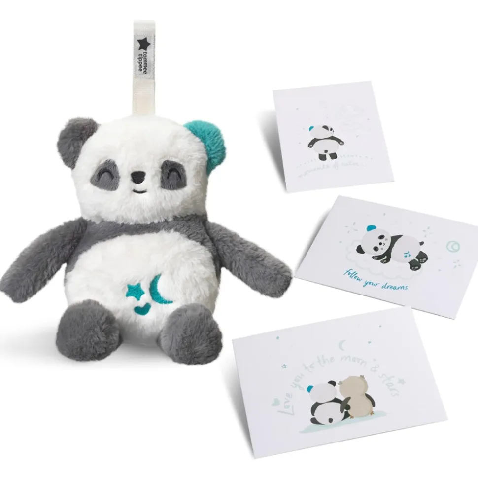 Peluche d'aide au sommeil rechargeable grofriend - pippo le panda